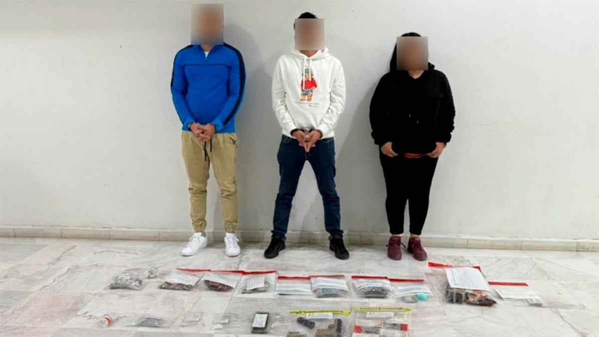 Desmantelan célula criminal; aseguraron droga, armas y 447 mil pesos en efectivo