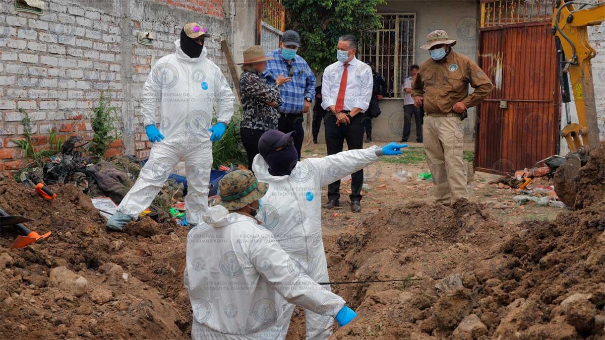 Ya han identificado a 27 víctimas de las 32 halladas en fosa de Irapuato: Gobernadora