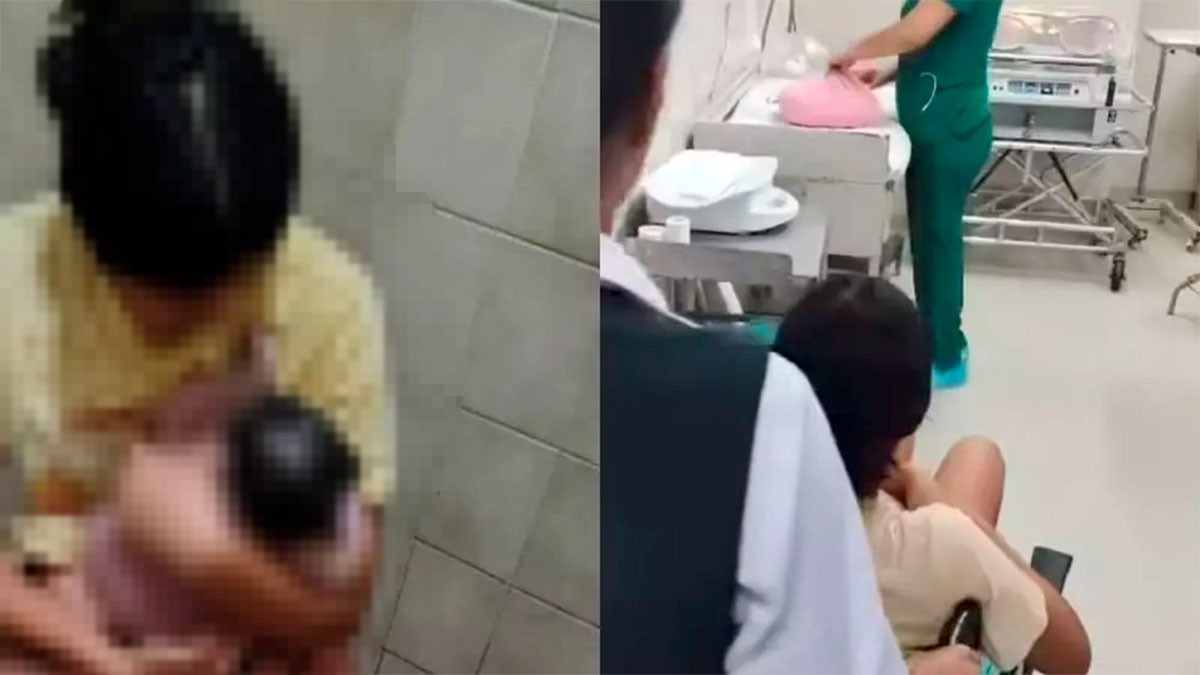 Niña de 14 años dio a luz en un baño del IMSS luego de que le negaran atención médica