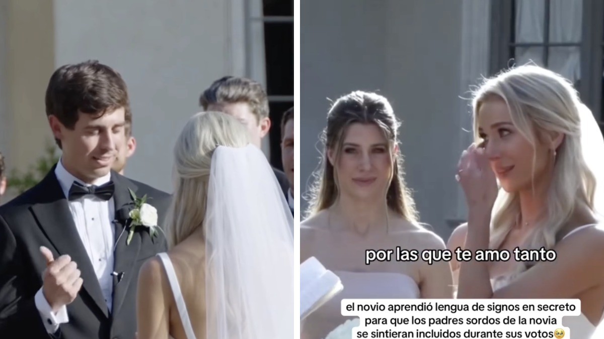 ¡Quédate con quien dé todo por ti! Novio se viraliza por hacer esto el día de su boda