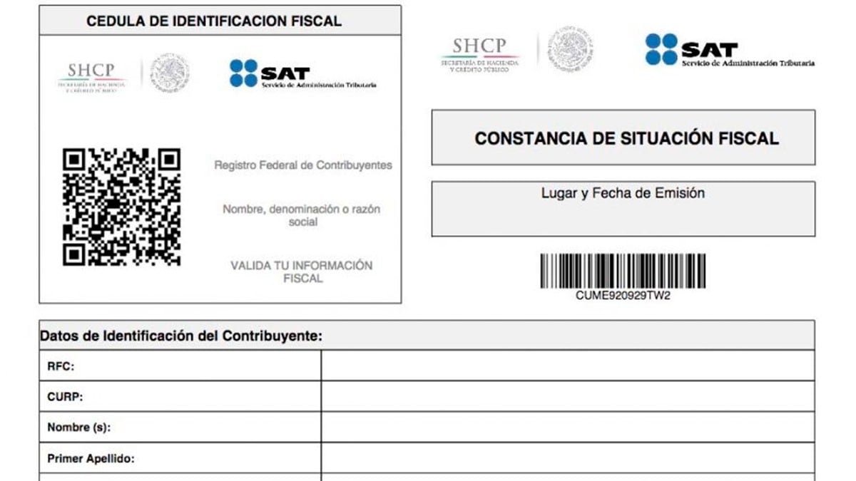 Así puedes solicitarla sacar tu Constancia de Situación Fiscal automática y gratis