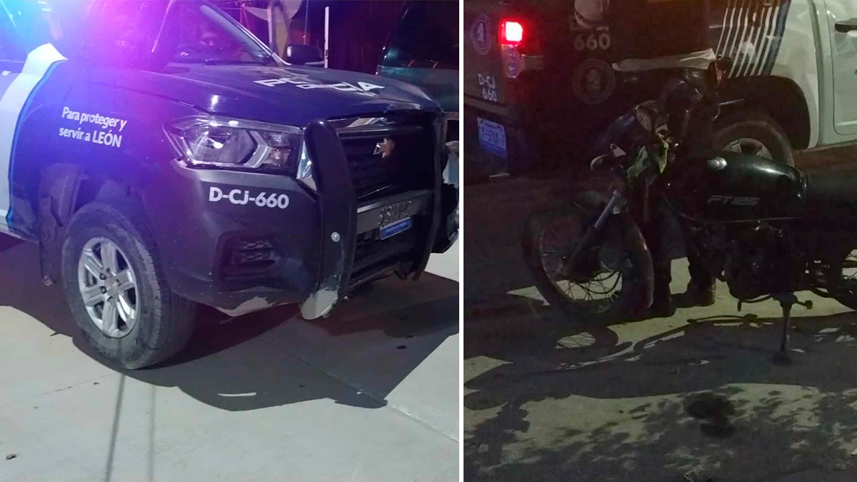 VIDEO Muere motociclista atropellado por patrulla que circulaba en sentido contrario