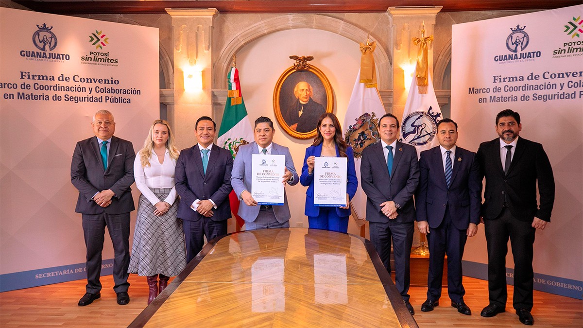 Guanajuato y San Luis Potosí unen fuerzas para blindar la seguridad en la región