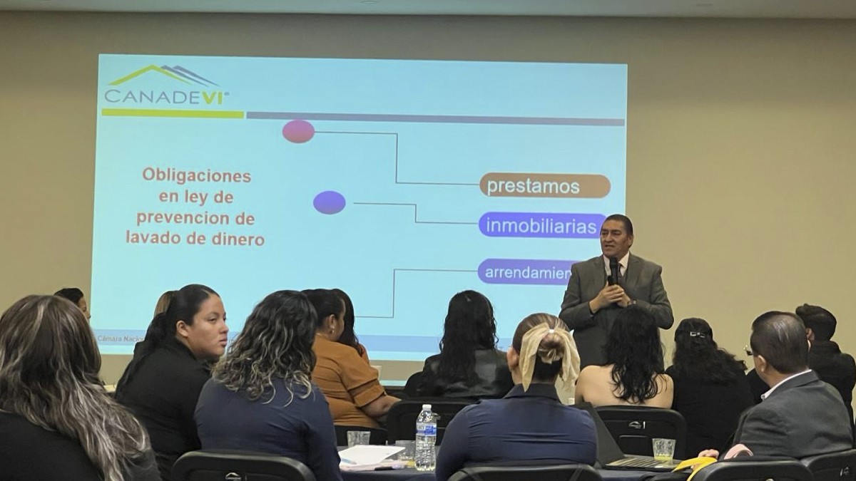 Empresarios de CANADEVI actúan contra lavado de dinero, ¡aquí los detalles!
