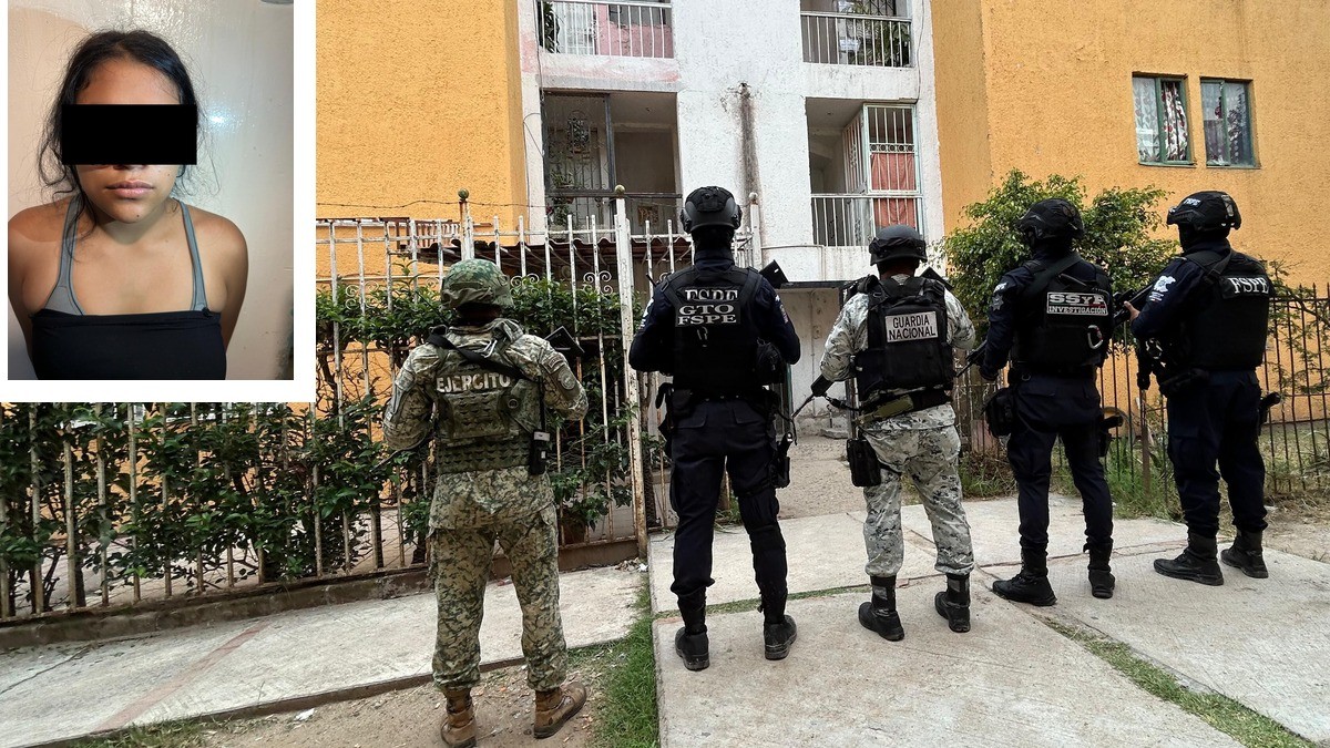 Cae 'La Flaca' y un menor en cateo en León; su bebé estaba con ella cuando la detuvieron