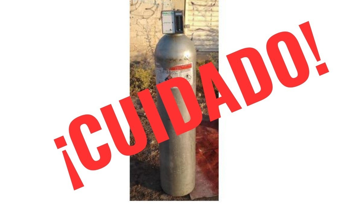 ¡Alerta! Roban cinco cilindros de gas cloro y advierten de riesgo de muerte