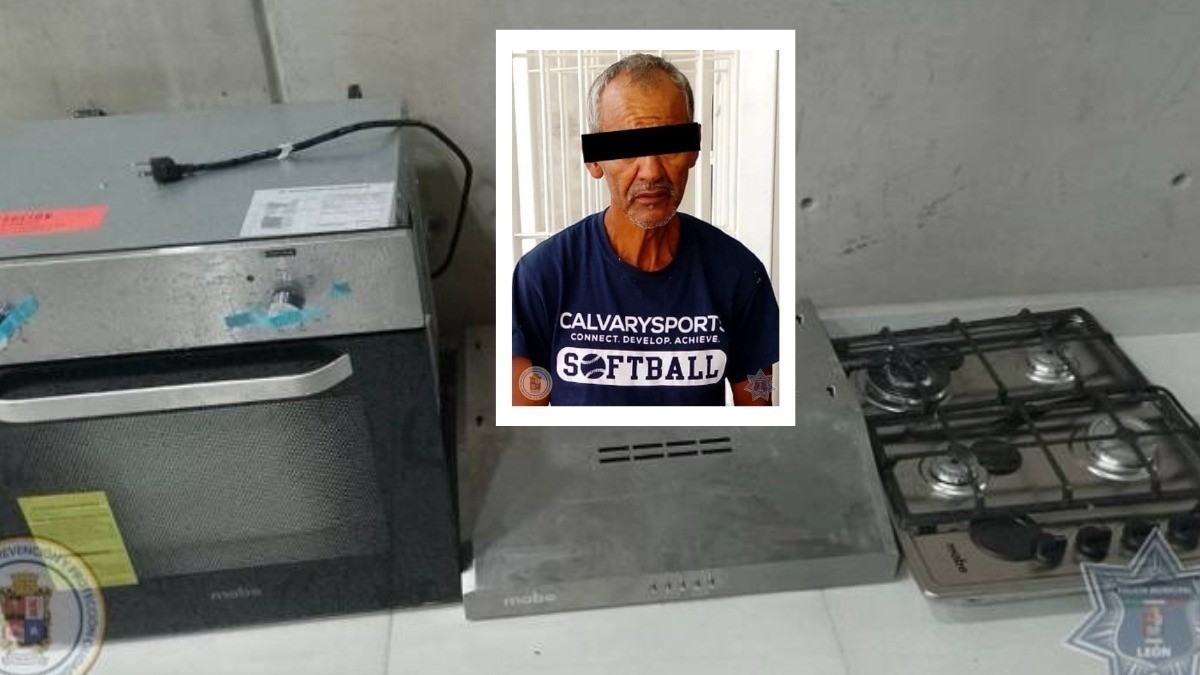 Abuelito hizo boquete en una casa para entrar a robar, pero lo detuvieron