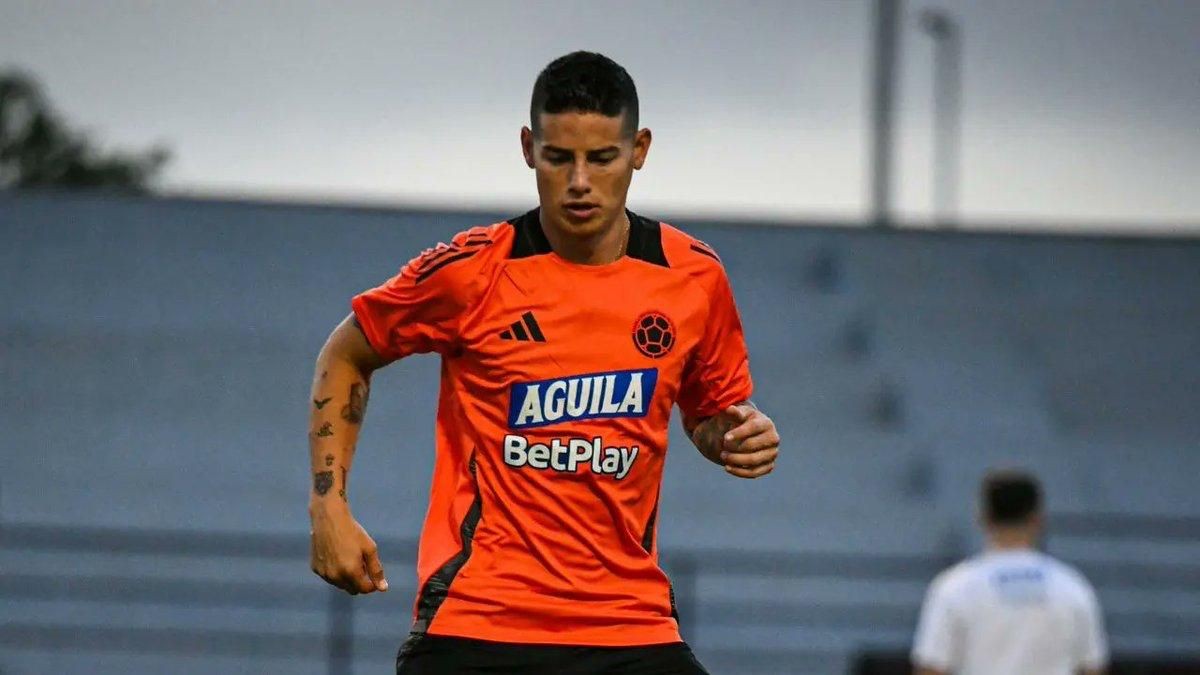 ¡Se juega la vida! James Rodríguez, recibido como leyenda, por el pase al Mundial