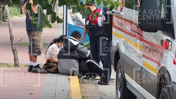 Choque de ruta auxiliar a motociclistas jóvenes causa caos vial en el libramiento, esto pasó