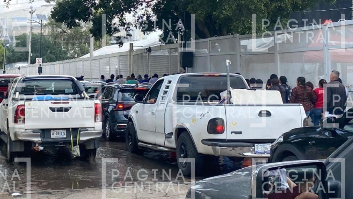 VIDEO Visita de Claudia Sheinbaum genera caos vial en León