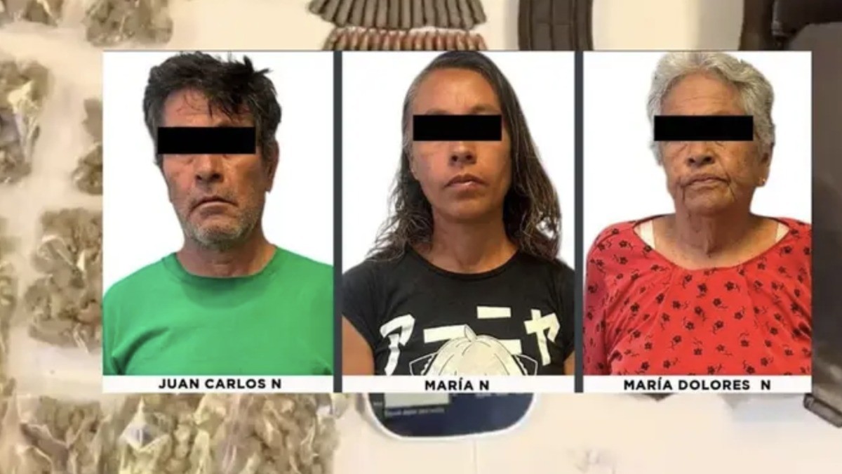 Cae abuelita huachicolera con armas y droga; tenía auto relacionado con desaparición forzada