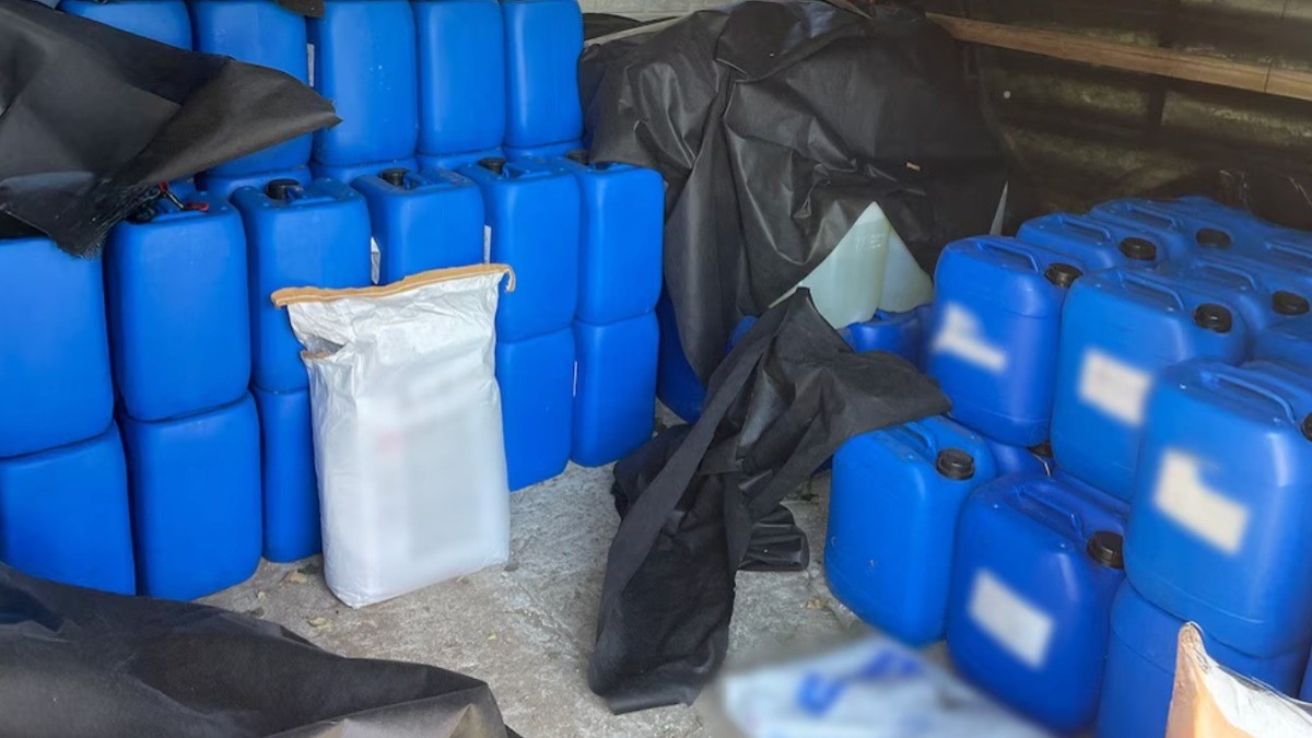 Desmantelan narcolaboratorio en Polonia; caen dos mexicanos ligados al Cártel de Sinaloa