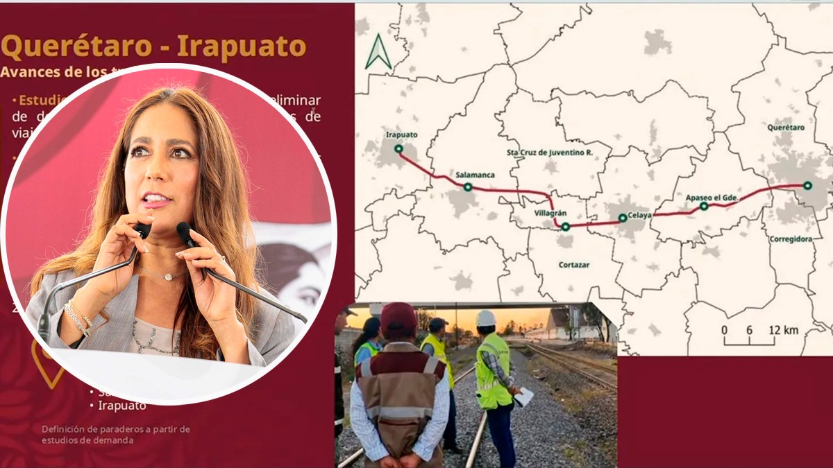 Confirma Gobernadora más estaciones del Tren de Pasajeros en Guanajuato: ¿dónde estarán?