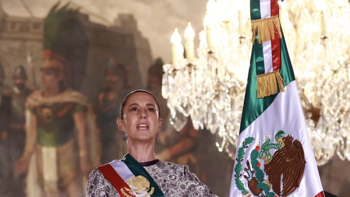 Da Sheinbaum su primer Grito de Independencia