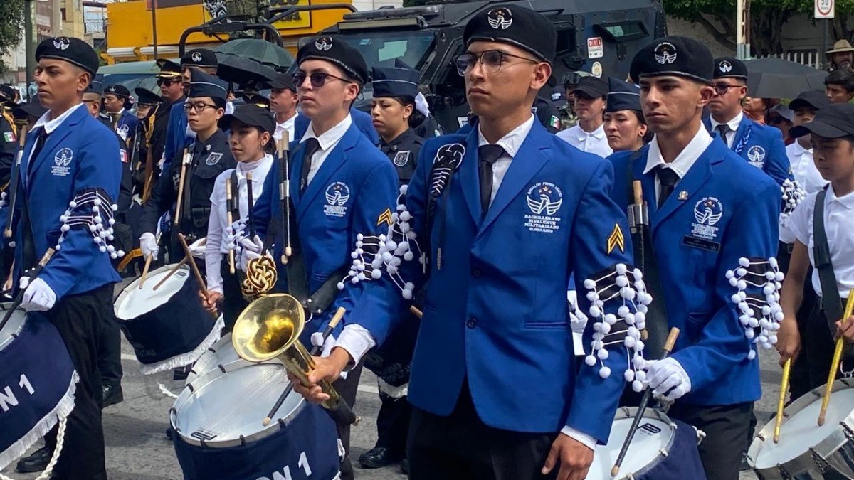 ¡Viva México! Fervor patrio toma las calles de León con desfile del 16 de septiembre