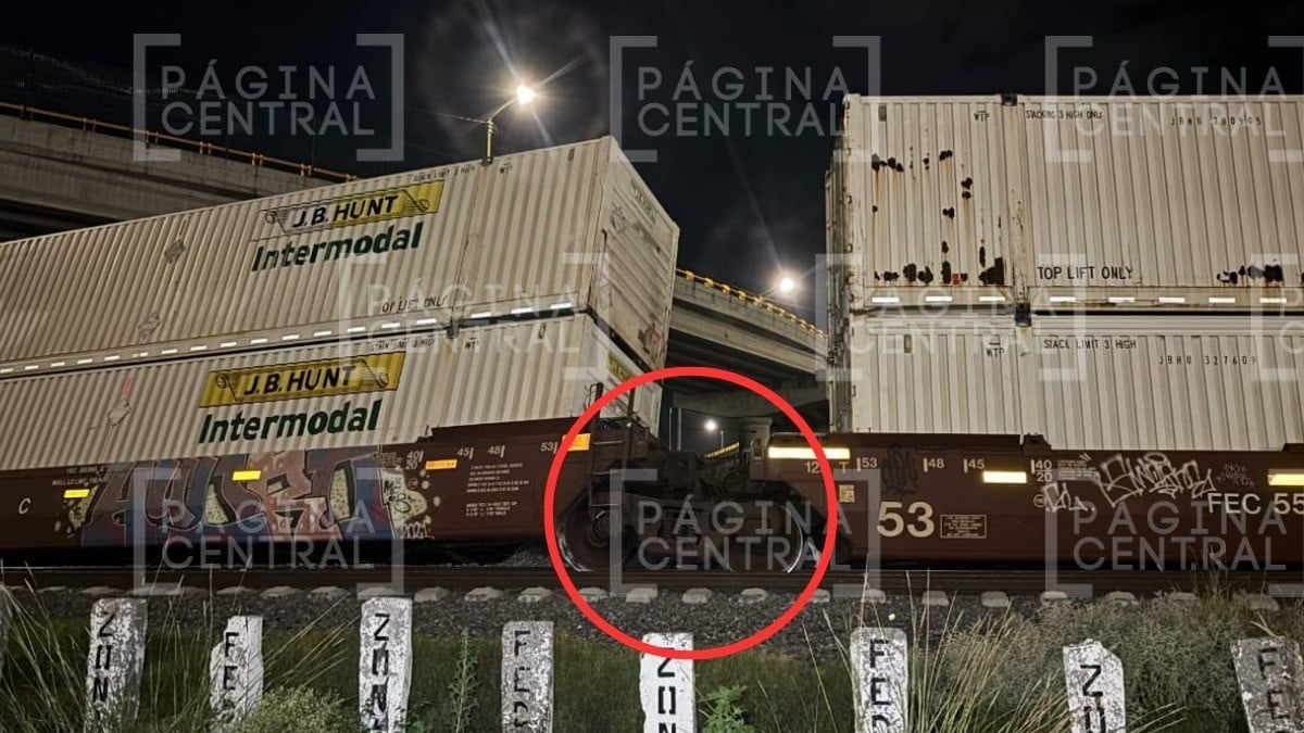 “¡Estamos encerrados!” Vagones del tren se descarrilan e incomunican a comunidad