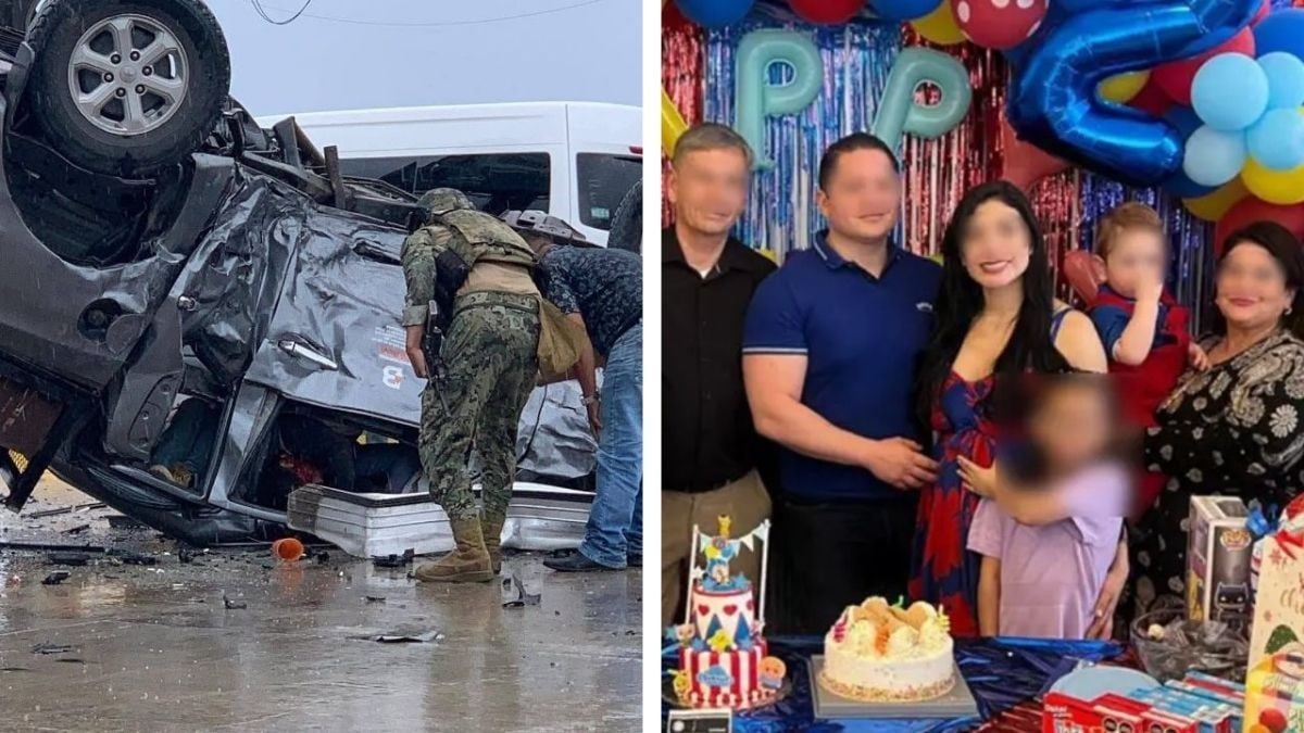 Iban a boda: Muere familia, entre ellos un bebé, en trágico accidente