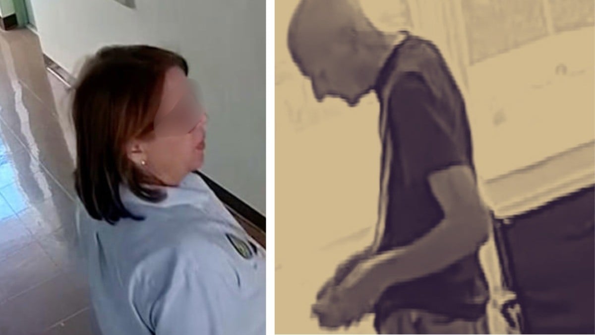 VIDEO Mujer revisaba cuarto de abuelito en asilo, cuando él la apuñaló; ya está en prisión