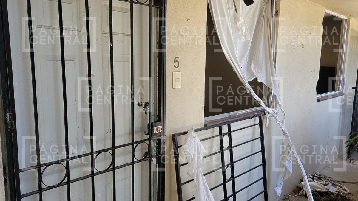 “¡Salieron volando las protecciones y vidrios!” Explosión de tanque de gas deja un herido