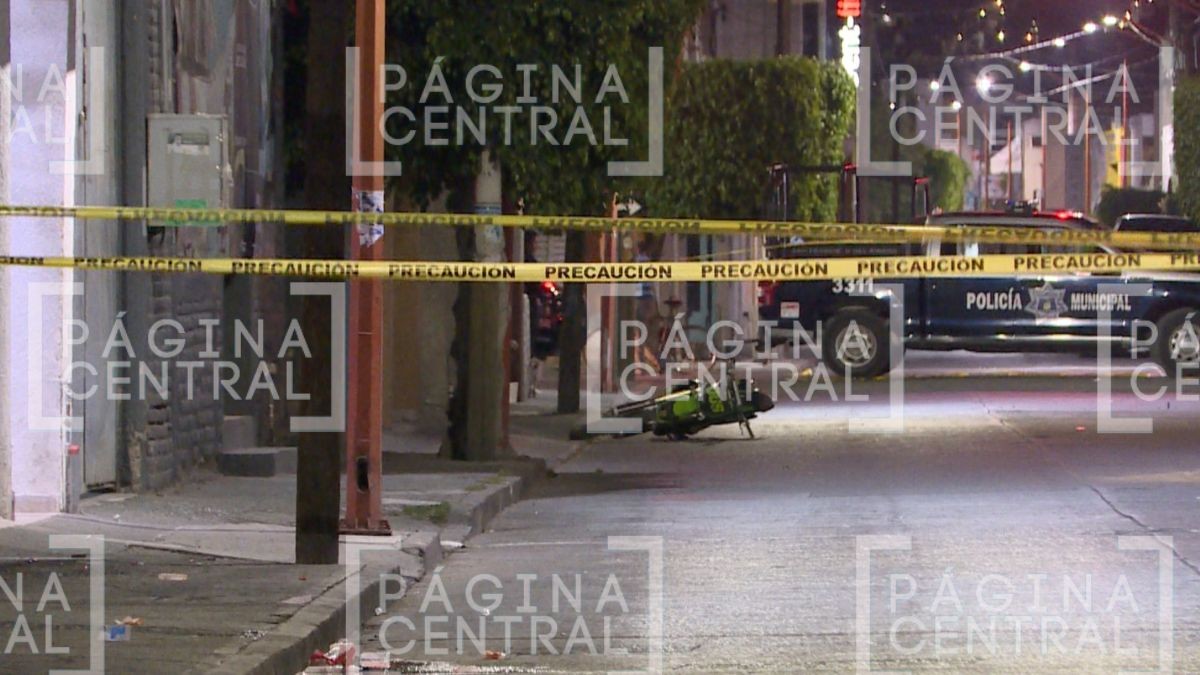 Terminó derrapando: Atacan a balazos a motociclista, a un kilómetro de un primer ataque
