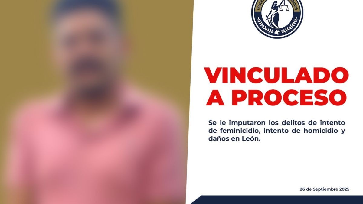 Atacó a hijos y pareja con cuchillo: Vinculan a proceso a Miguel, en León 