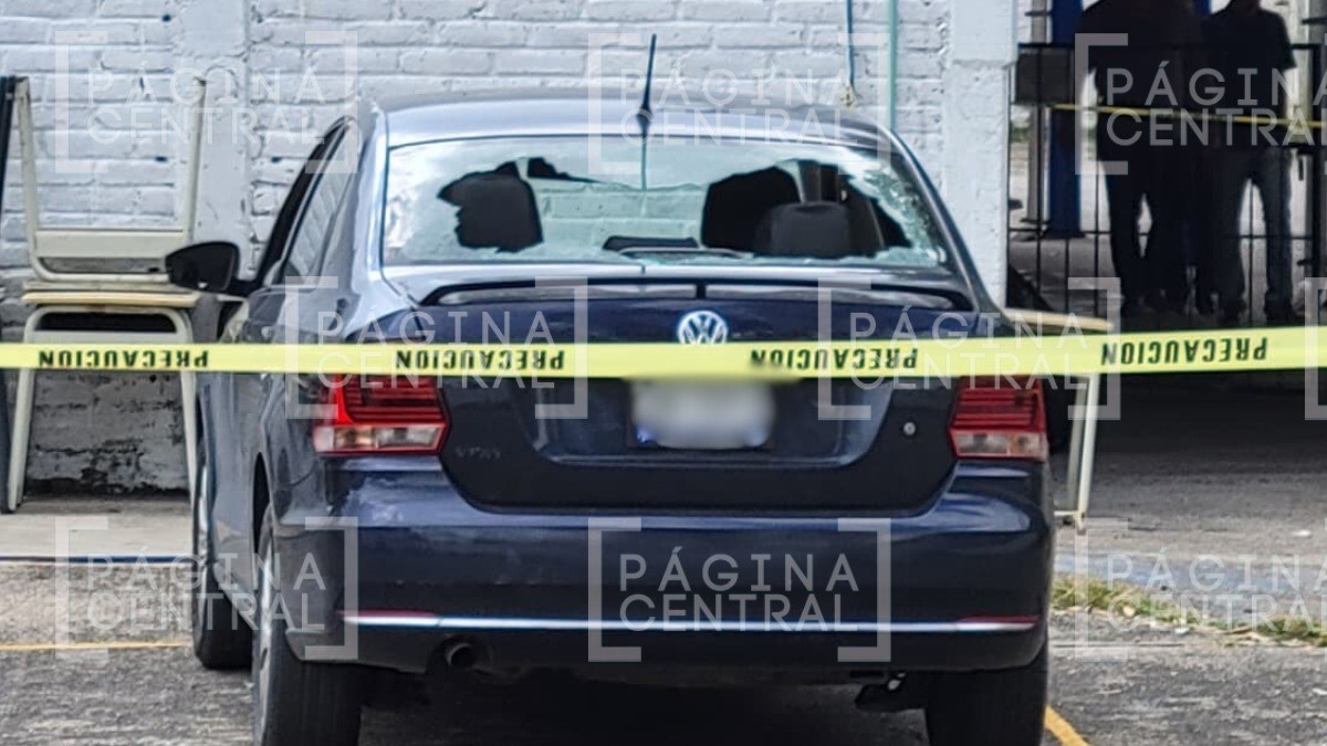 Director de escuela iba con su hijo cuando lo balearon, huyó y se escondió en este lugar