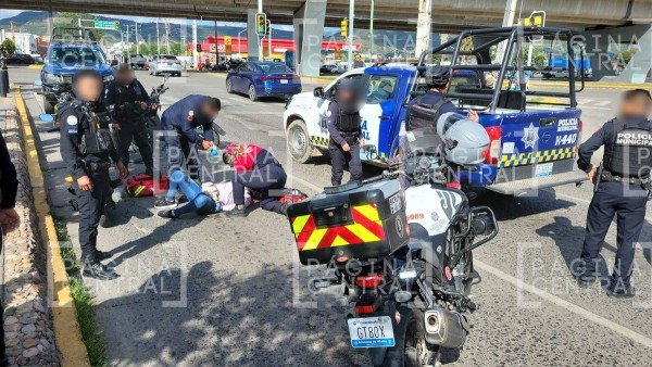 Balean a mujer prestamista cuando conducía en moto por este bulevar de León