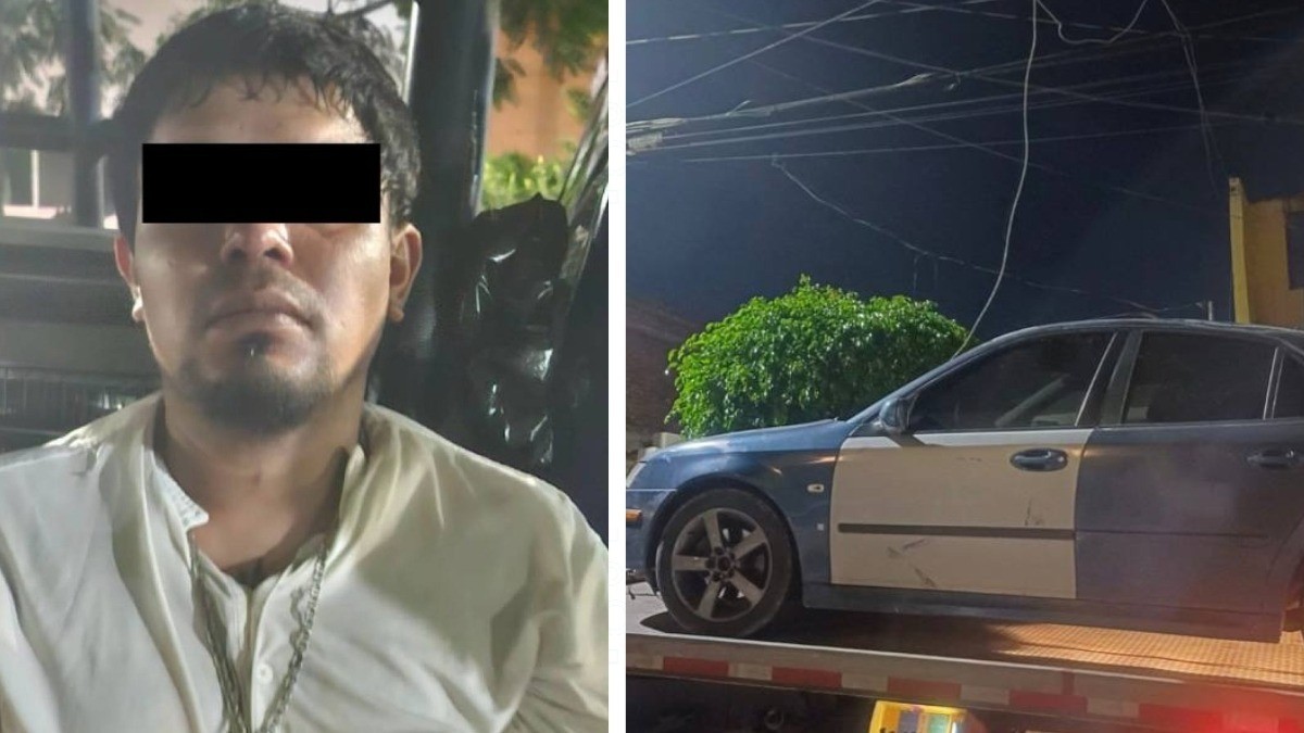 Hombre se estacionó mal y al acercarse la Policía le encontró un arma y lo detuvieron