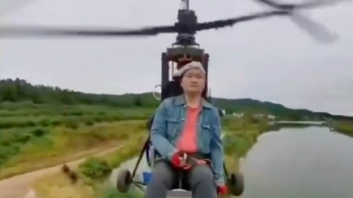 VIDEO Influencer muere al pilotar un helicóptero que mandó a fabricar