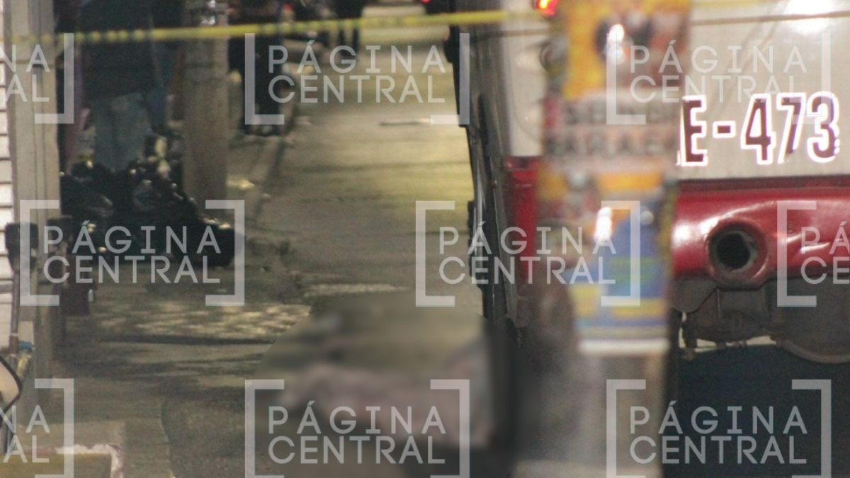 Ingirió bebidas alcohólicas: Jaime pierde el equilibrio y es arrollado por camión urbano 