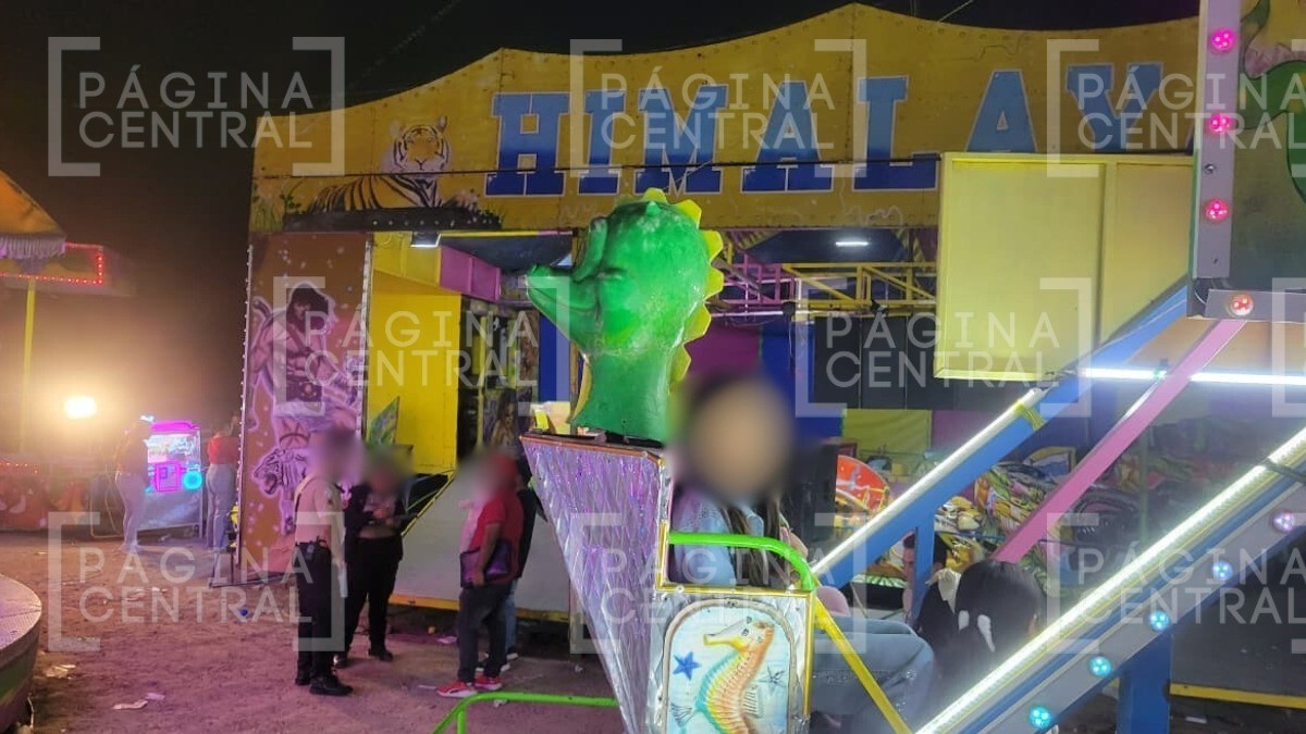 ¡Sustazo! Falla de juego mecánico en fiesta en León causa accidente, se lesionan 3 niños