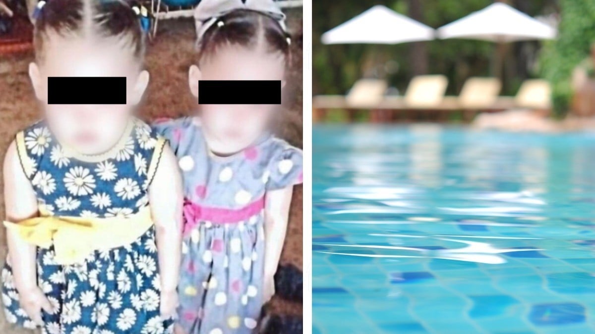 ¡Tragedia familiar! Gemelitas de 4 años se pierden y las encuentran flotando en la alberca