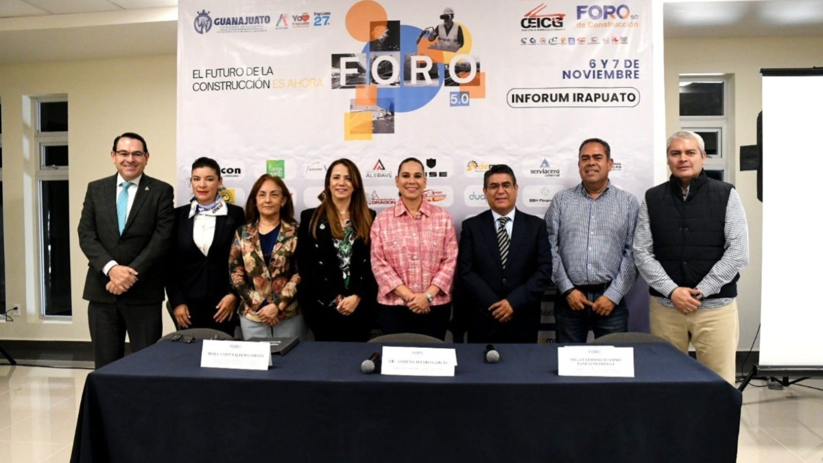 Foro de Construcción 5.0 rebasará límites en Guanajuato
