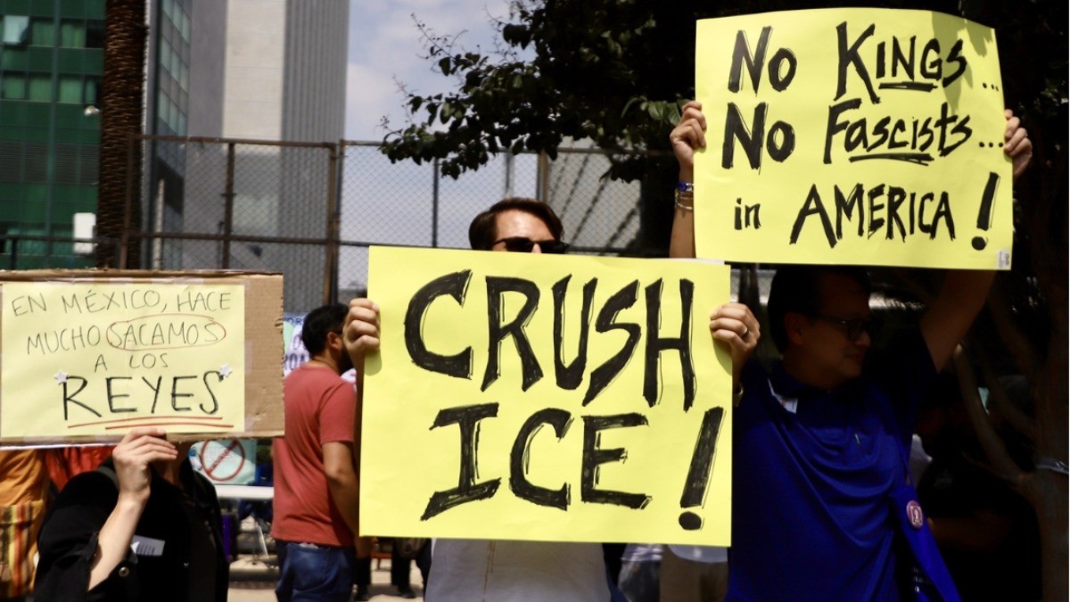 Millones protestan en marchas “No Kings“ contra las políticas de Donald Trump