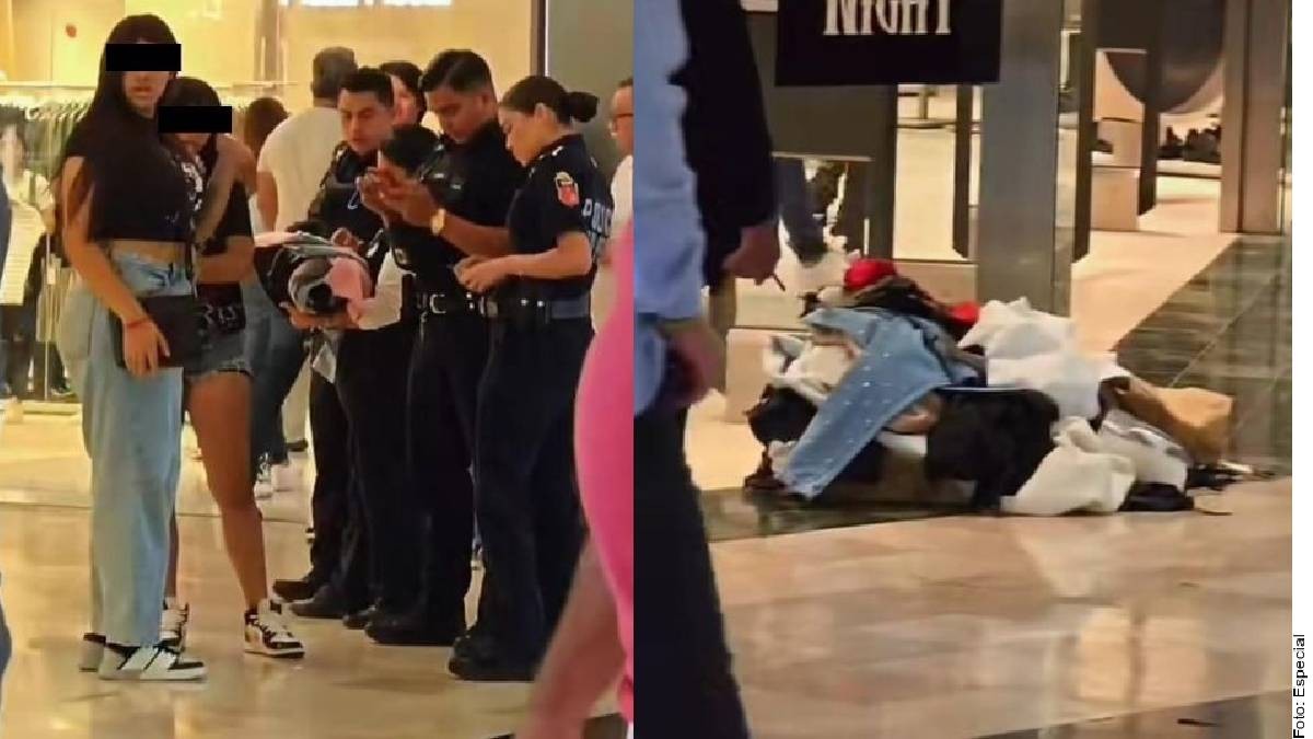 Detienen a jóvenes por robar 16 mil pesos en ropa