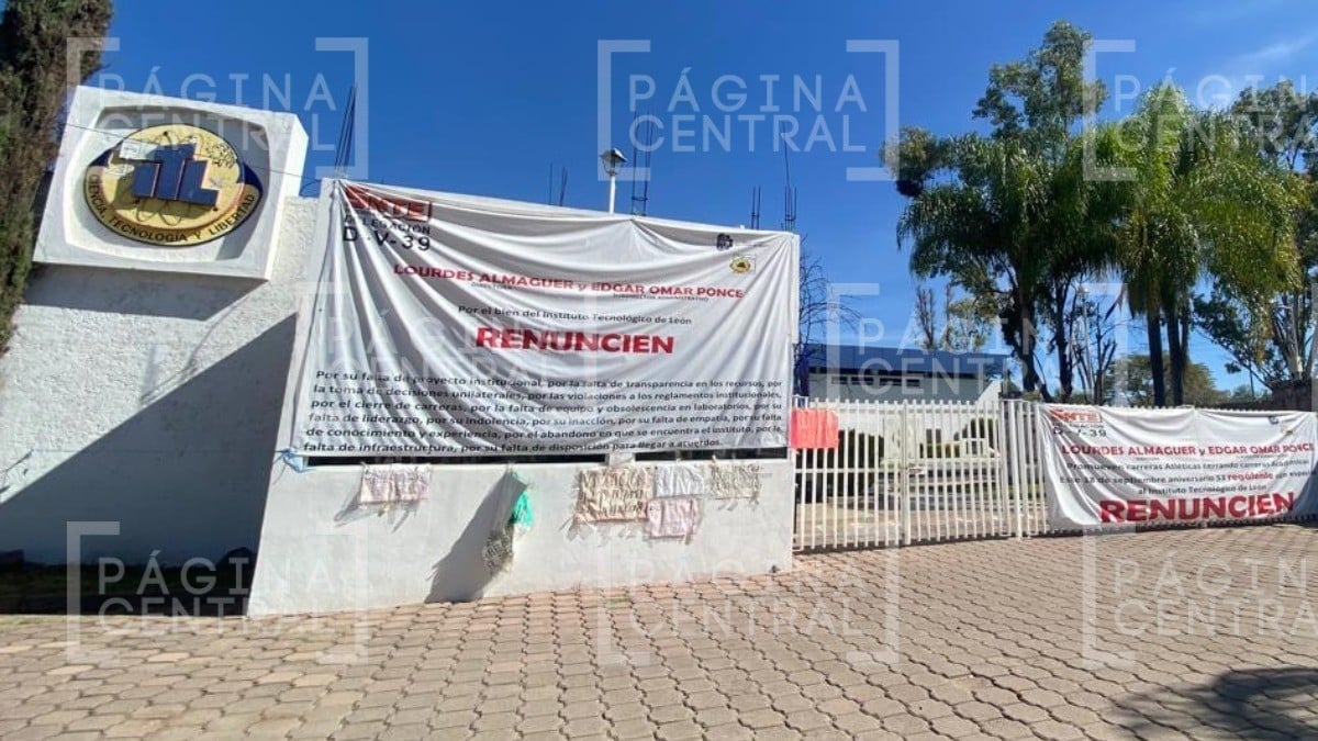 ¡Se van a paro! Estudiantes exigen cambios en el Instituto Tecnológico de León