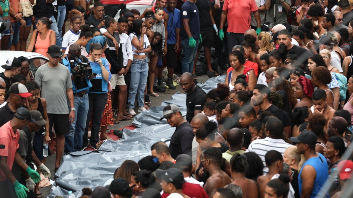 Ascienden a 132 muertos por operativo policial en Brasil 