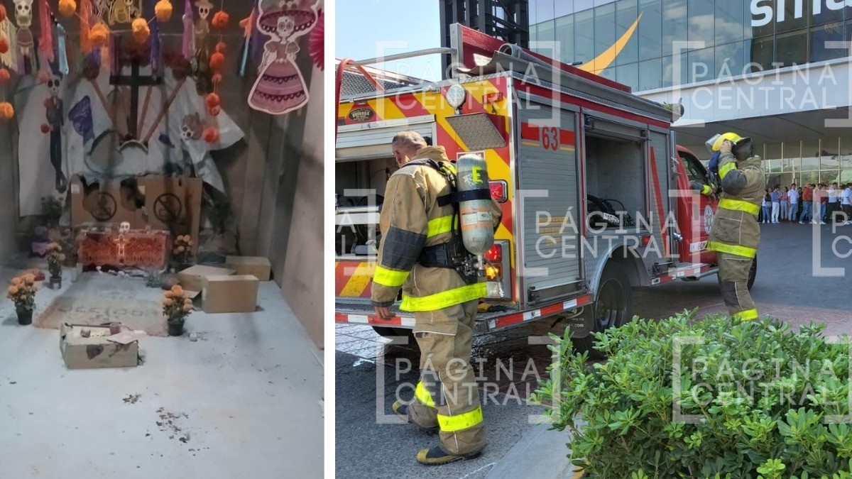 ¡Todo por un altar! Incendio causa desalojo de 300 personas en el City Center