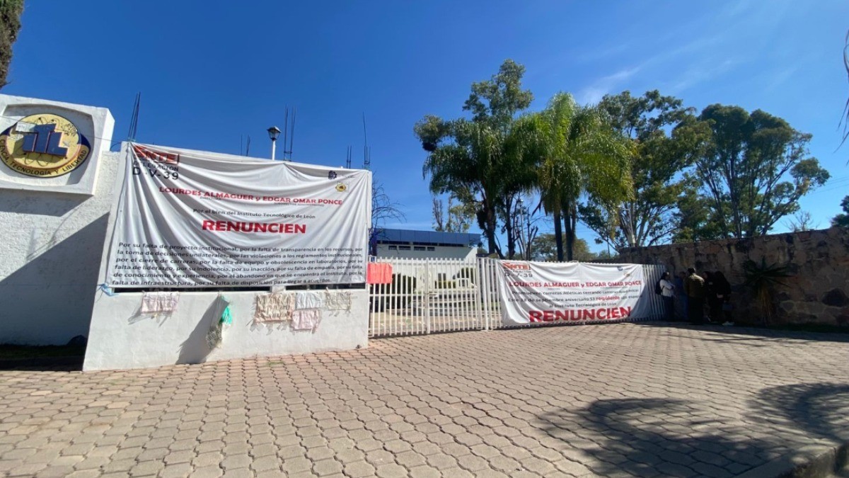 Instituto Tecnológico de León presenta denuncias ante la FGR por toma de las instalaciones