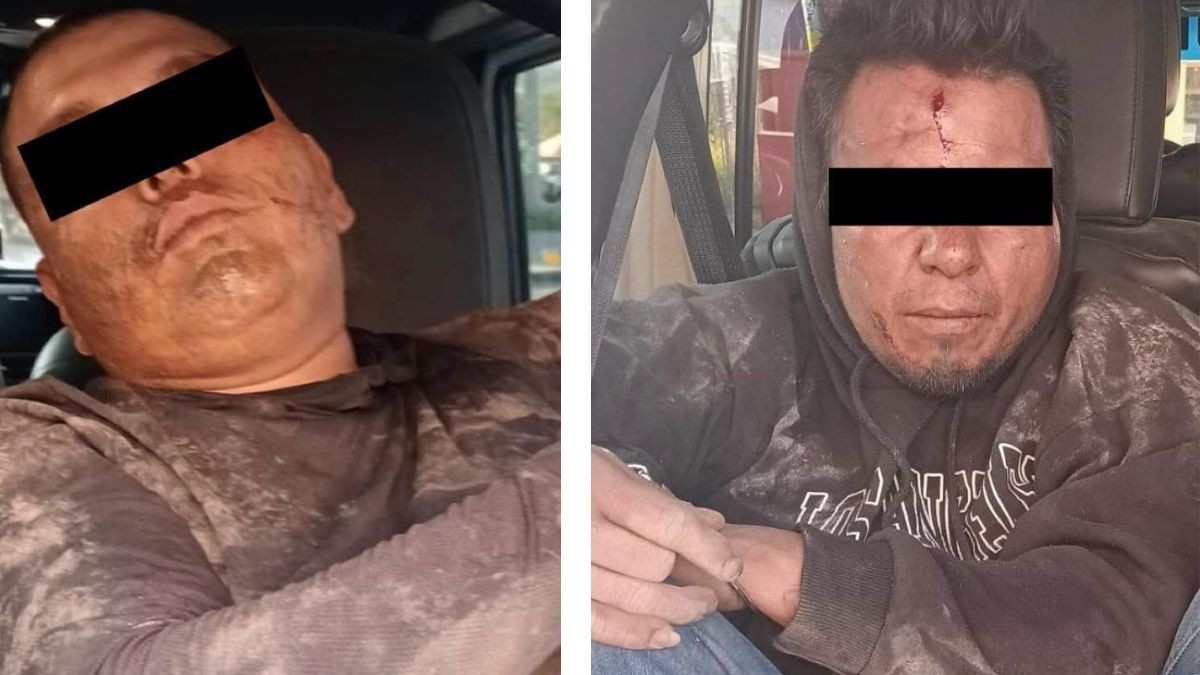 No pudieron huir: Vecinos tumban de moto a ladrones y son detenidos