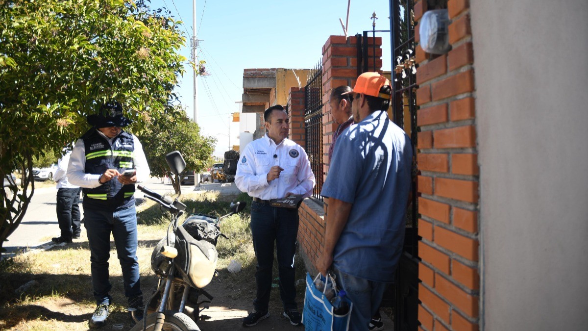 Juan Mauro llega a Ocampo 'Tocando Puertas' y apostando por la seguridad de San Juan Bosco