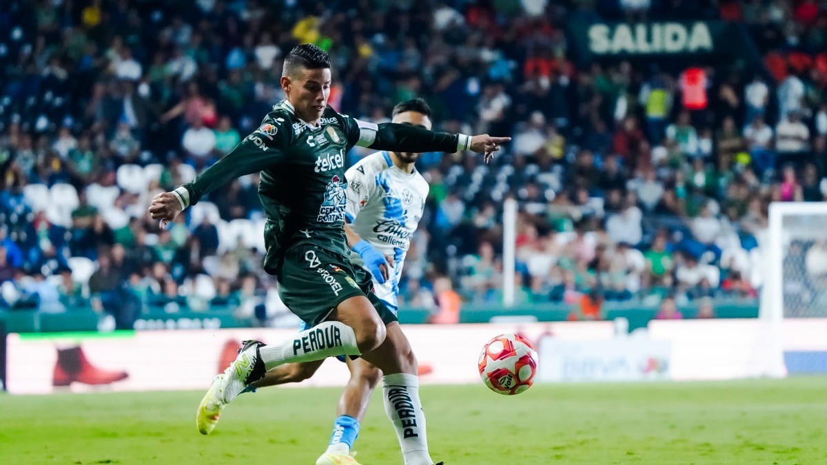 ¡Vergonzoso! León despide a James Rodríguez con derrota en casa ante Puebla