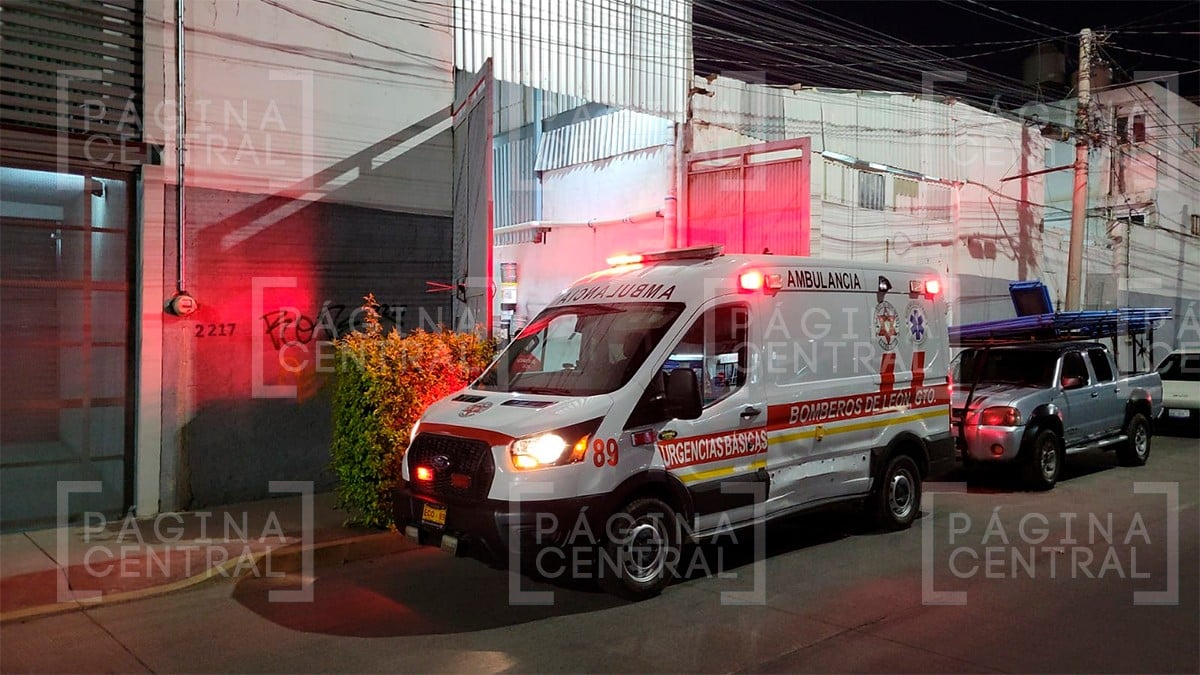 Trabajador resulta lesionado en accidente con máquina de 300 kilos en un taller mecánico