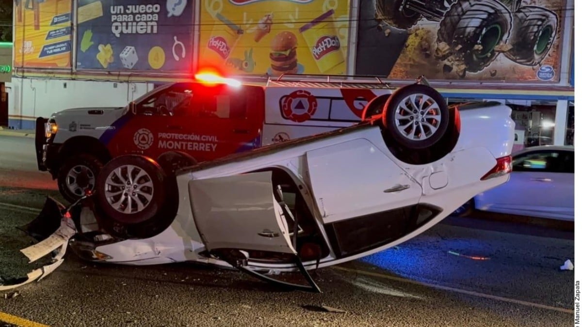 Vuelca auto tras sufrir ataque epiléptico