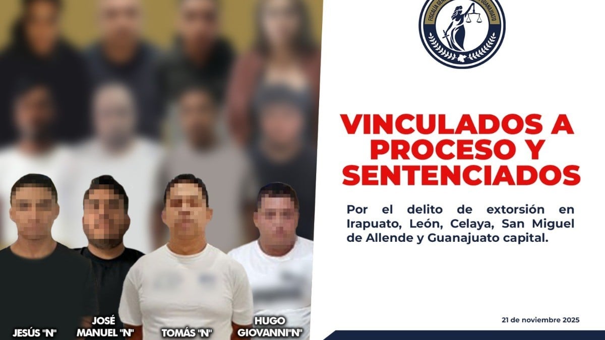 FGE desarticula célula de extorsionadores que operaban en varios municipios