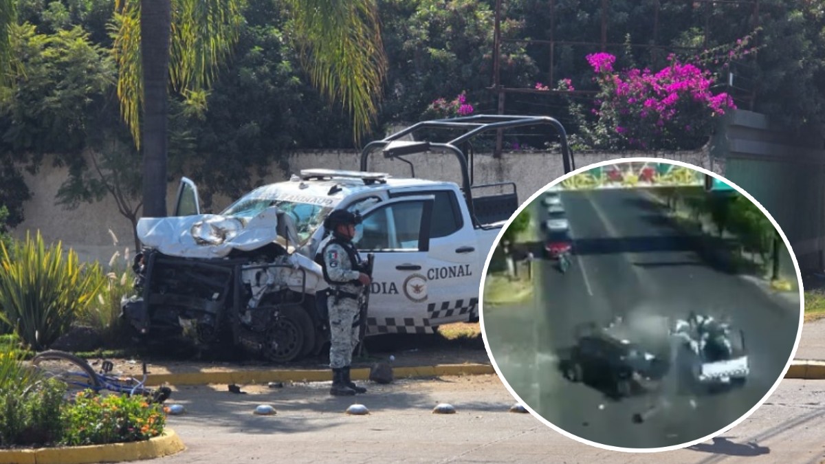 VIDEO Patrulla de la Guardia Nacional provoca accidente y mueren 4 personas
