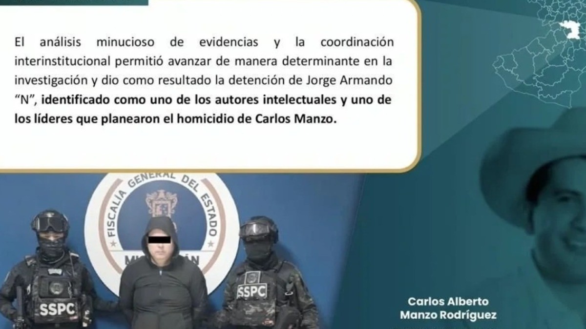 Niega El Licenciado homicidio de Manzo; acusa tortura 