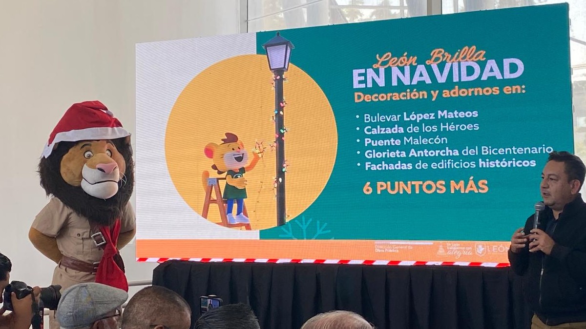 Presentan ‘Vive Navidad, Vive León’ con más de 100 actividades; te decimos cuáles serán