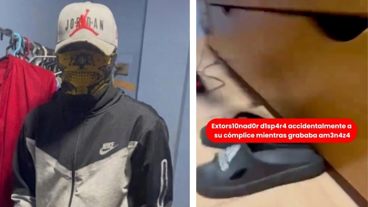 VIDEO Presunto extorsionador balea a su cómplice mientras grababan amenaza