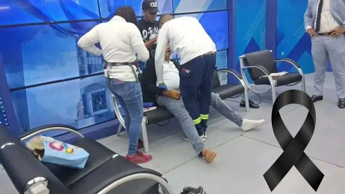 VIDEO Transmitían en vivo: Invitado en programa de TV muere cuando lo entrevistaban  